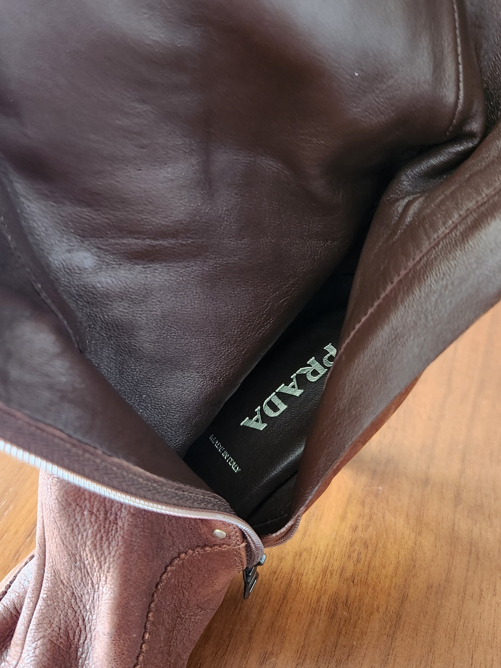 Prada Vintage Leather Boots - Picture 6 of 14